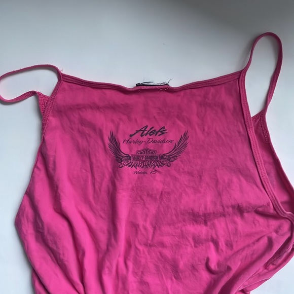 pink harley tank top - Picture 3 of 3